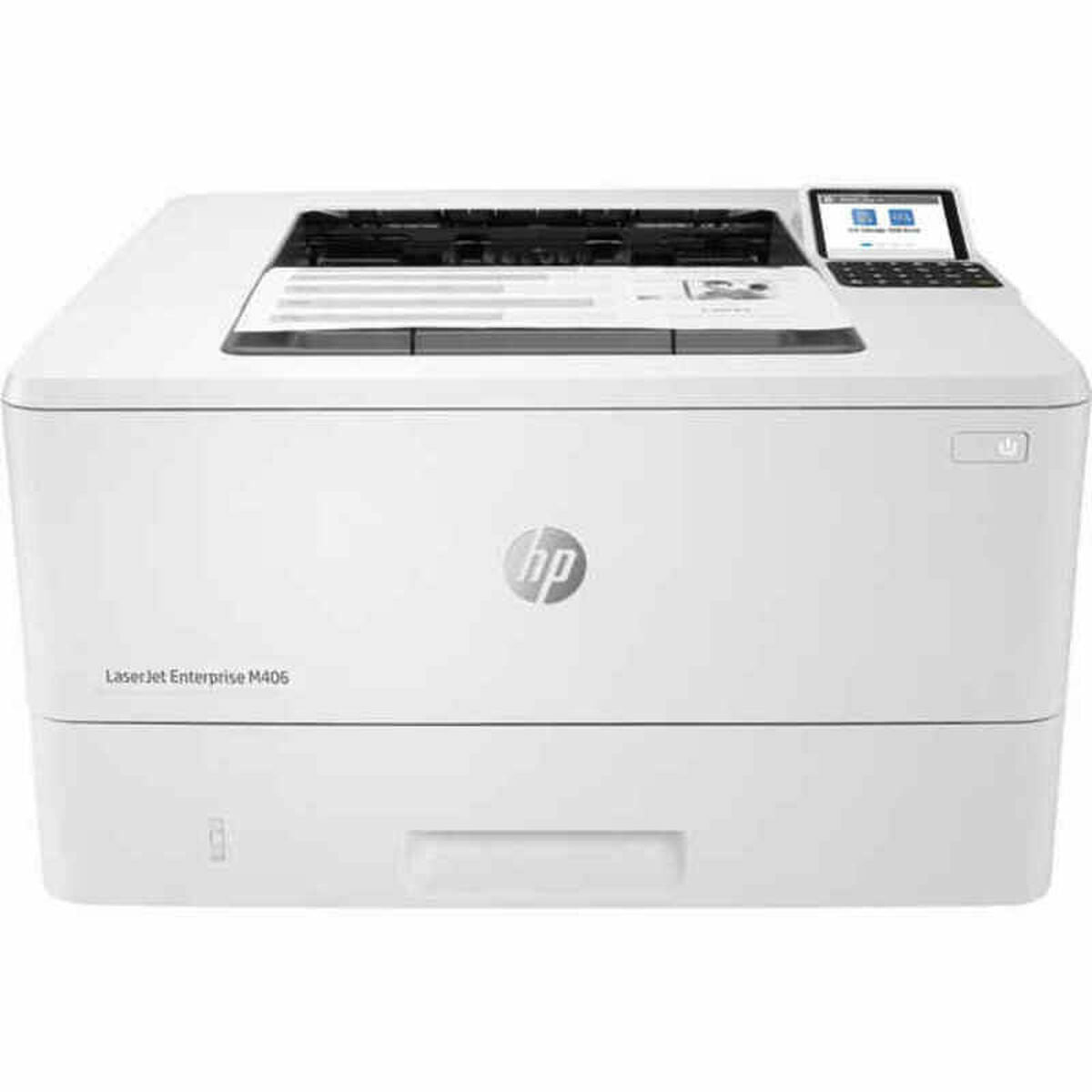 Hp Laserprinter Hp M406Dn Wit