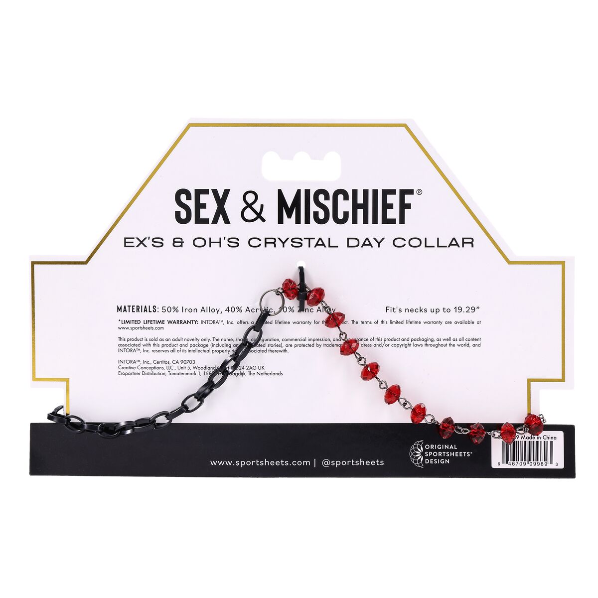 Sportsheets Choke Halsband Sportsheets Sex And Mischief