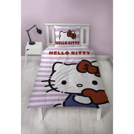 Hello Kitty Dekbedovertrek Set Hello Kitty 25 X 5 X 30 Cm Roze Bed Van 140 2 Onderdelen