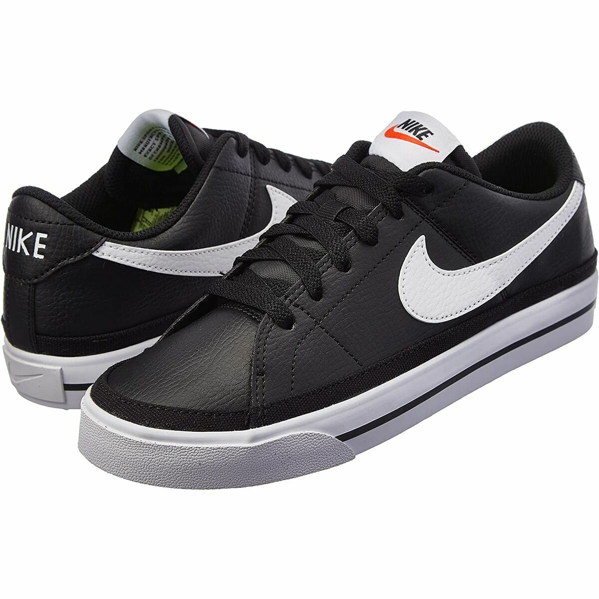 Nike Casual Damessneakers Nike Court Legacy Next Nature Zwart