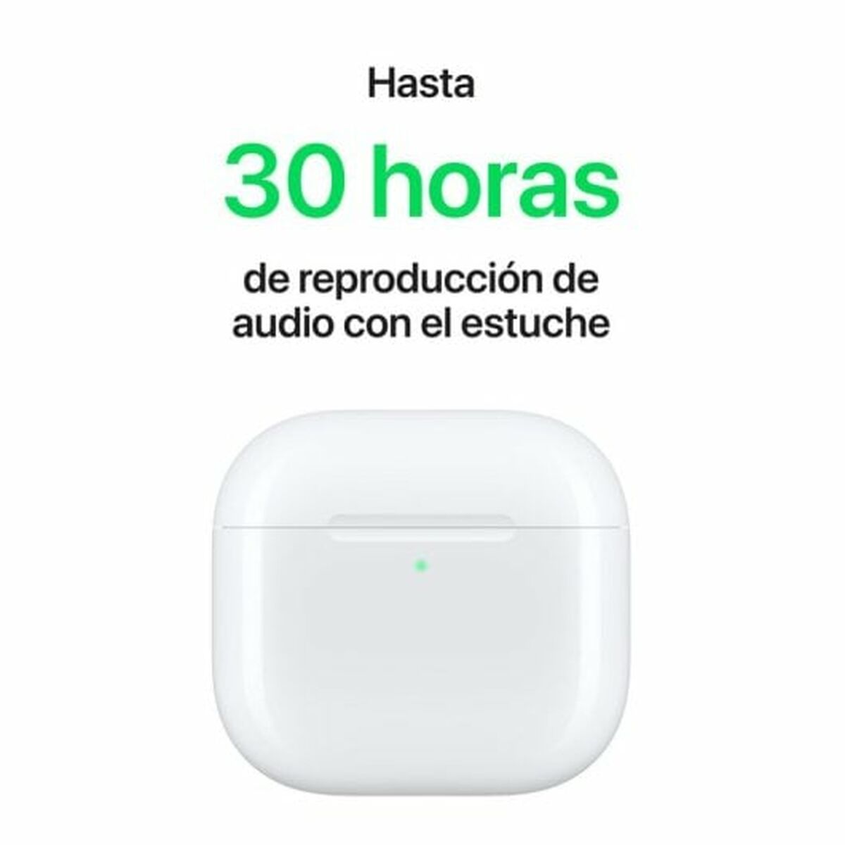Apple In-Ear Bluetooth Hoofdtelefoon Apple Airpods 4 Wit