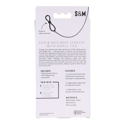 Sportsheets Tepelklemmen Ketting Sportsheets Sex And Mischief