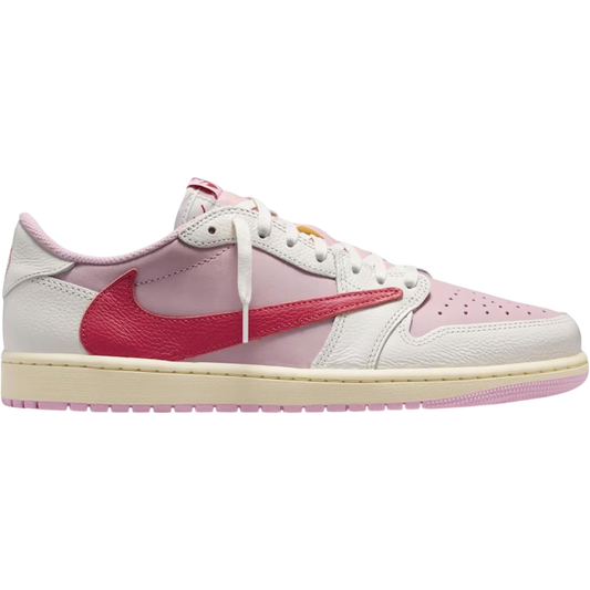 Jordan 1 Retro Low Og Sp Travis Scott Sail Tropical Pink