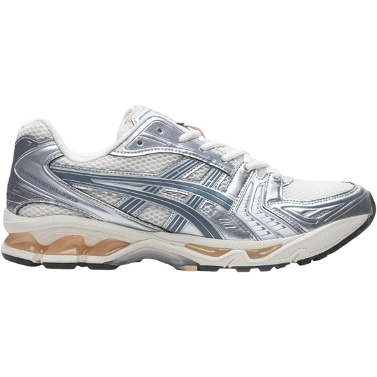 Asics Gel-Kayano 14 Birch Pure Silver Teal Gold
