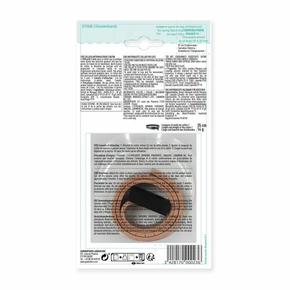 Vetocanis Anti-Parasite Collar Vetocanis