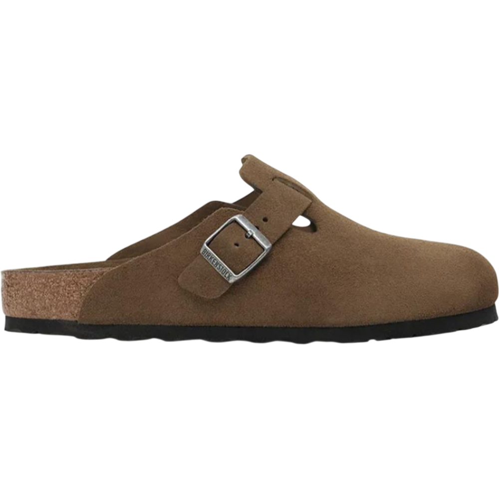 Birkenstock Boston Bs Soft Footbed Dark Tea Tonal