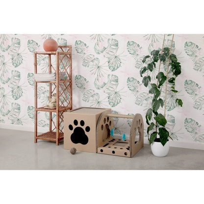 Carton+Pets Krabpaal Voor Katten Carton+Pets Netti Brons Karton 35 X 35 X 35 Cm