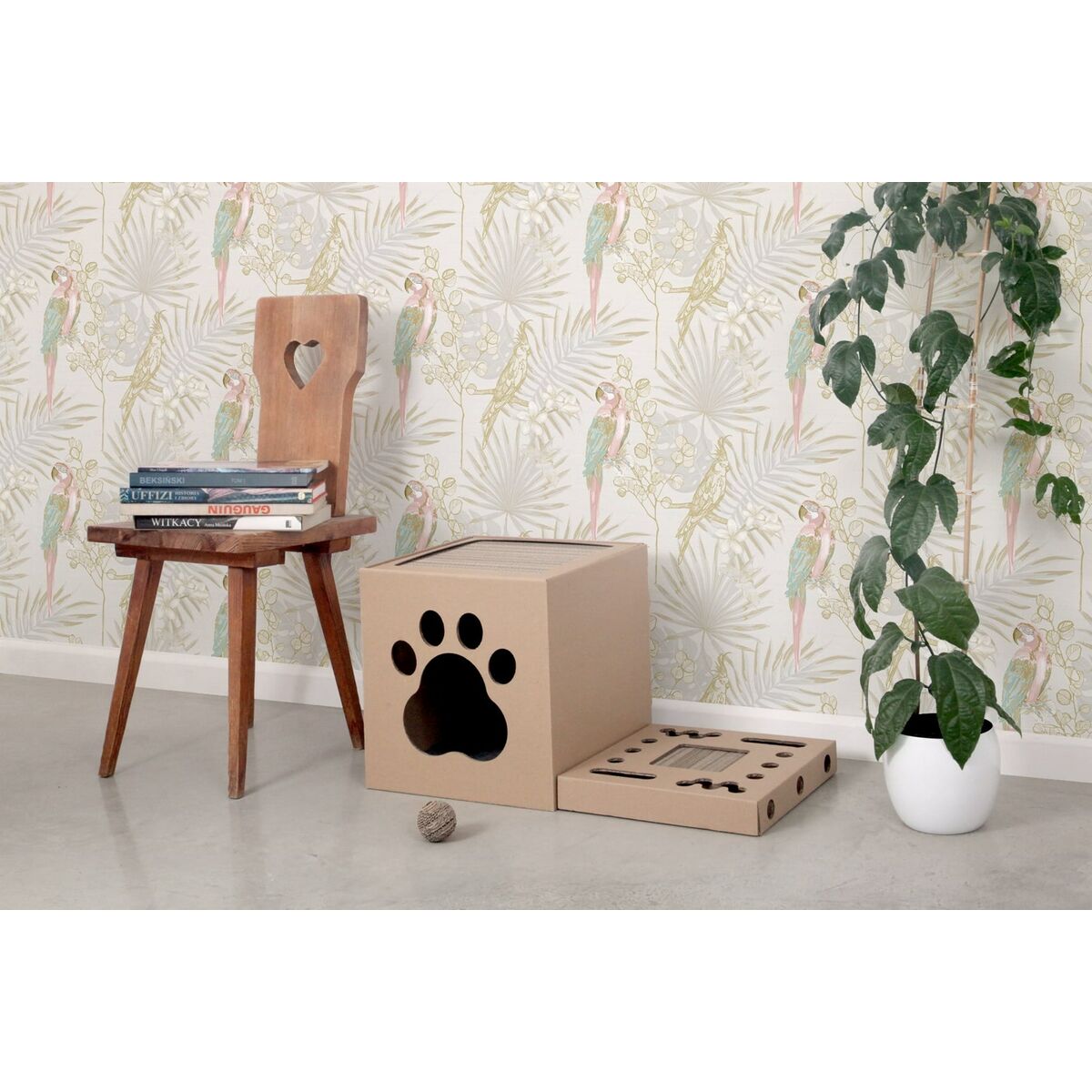 Carton+Pets Krabpaal Voor Katten Carton+Pets Brons Karton 34,5 X 4 X 34,5 Cm