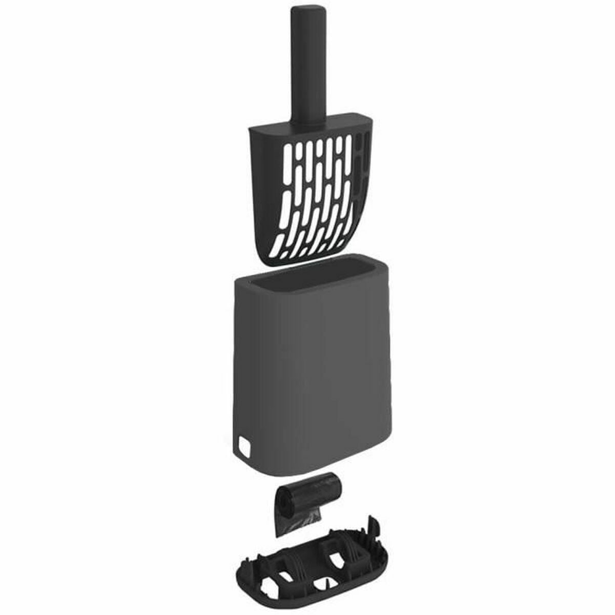 Rotho My Pet Schep Rotho My Pet 4005608853 Zwart Antraciet Plastic