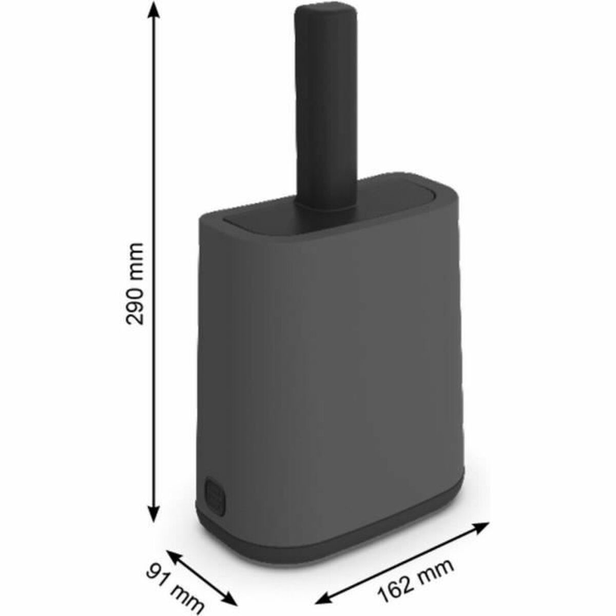 Rotho My Pet Schep Rotho My Pet 4005608853 Zwart Antraciet Plastic