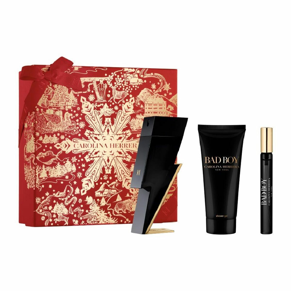 Carolina Herrera Parfumset Voor Heren Carolina Herrera Bad Boy Edt