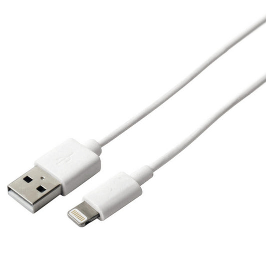 Ksix Kabel Usb Naar Lightning Ksix Apple-Compatible Wit