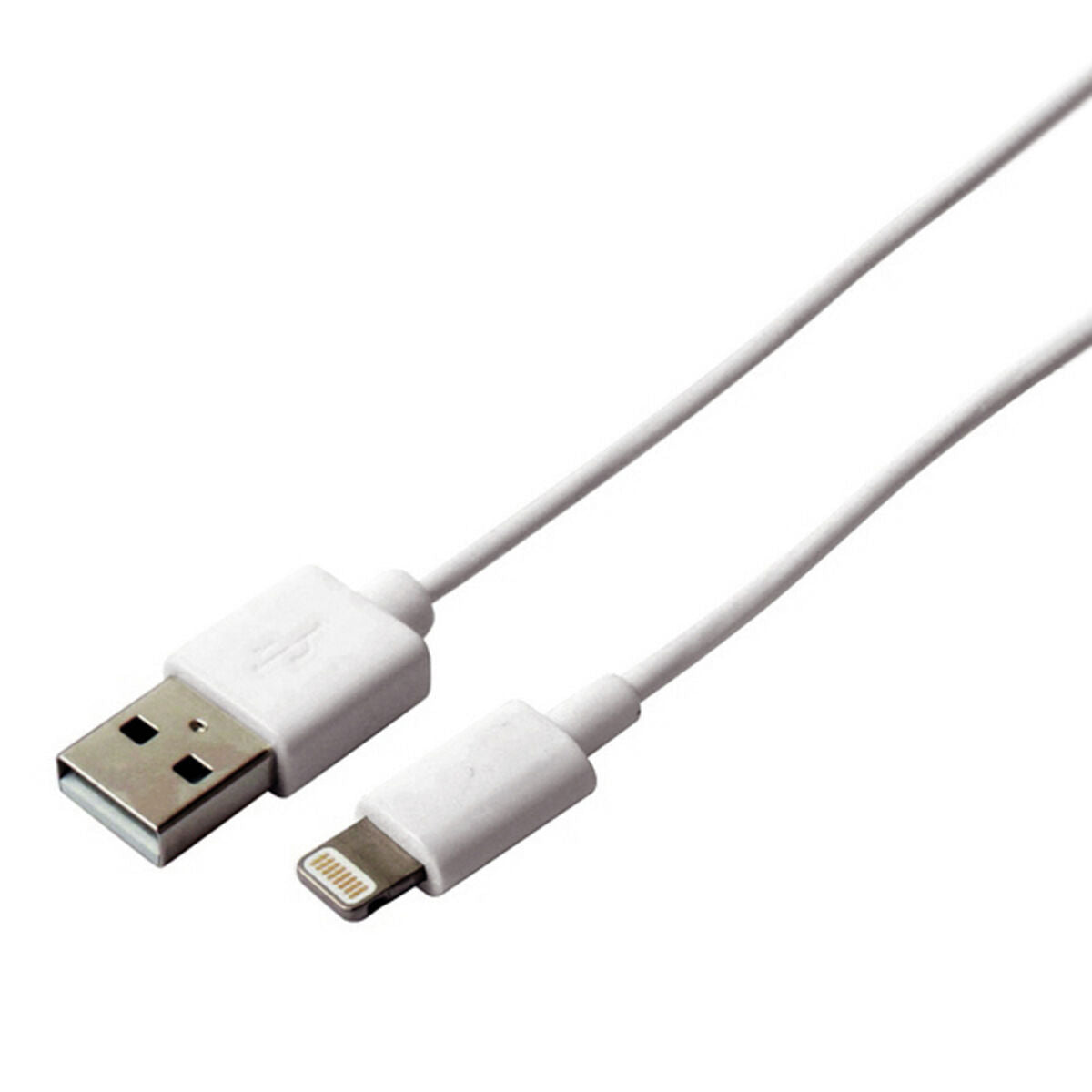 Ksix Kabel Usb Naar Lightning Ksix Apple-Compatible Wit