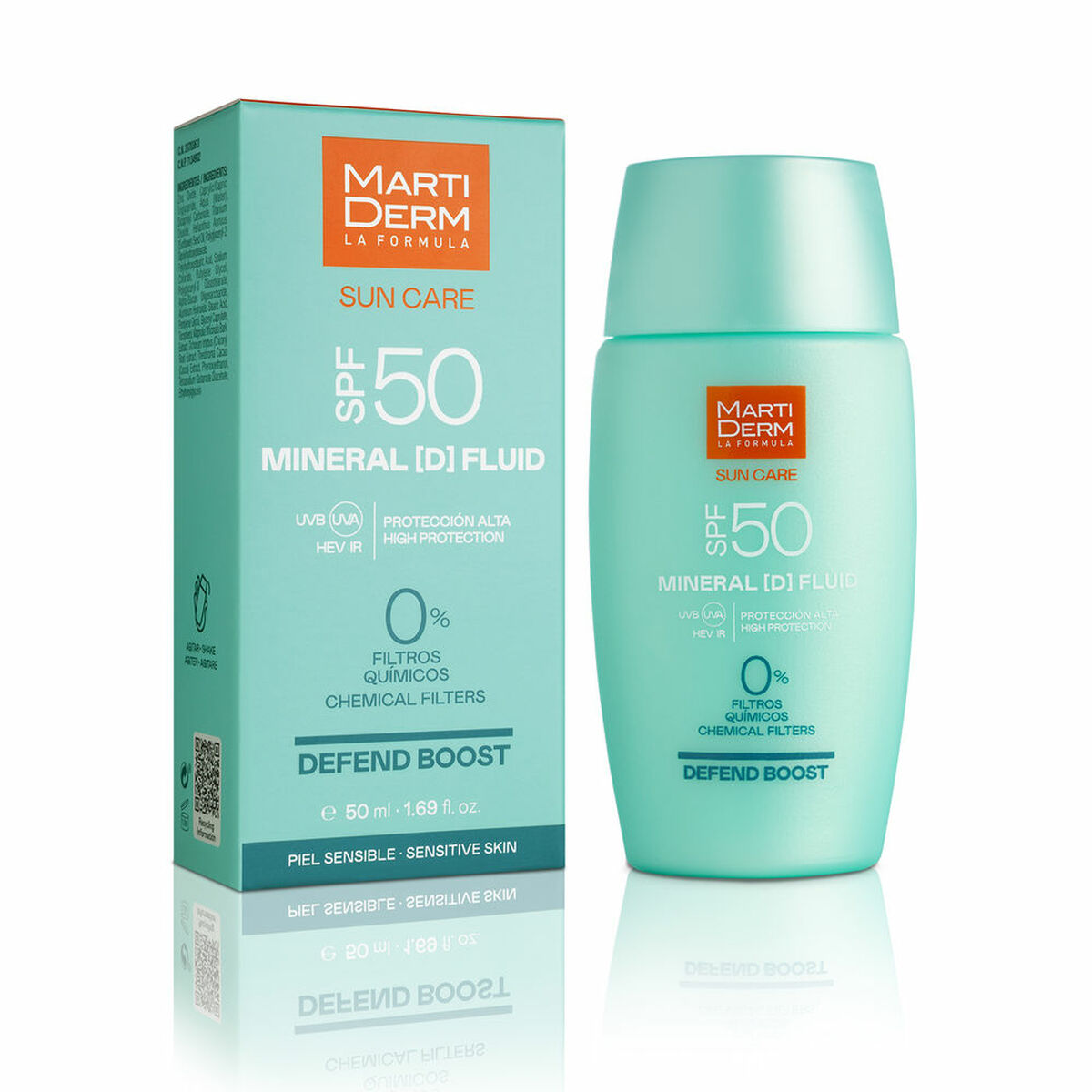 Martiderm Zonnebrand Crème Martiderm Sun Care Spf 50 50 Ml