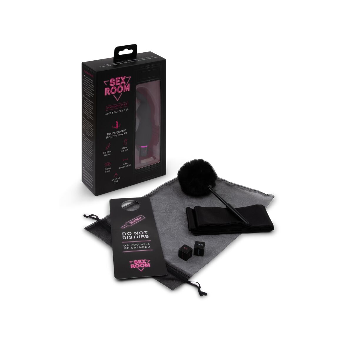 Dream Toys Klassike Vibrator Dream Toys Sex Room Raunchy Kit Zwart