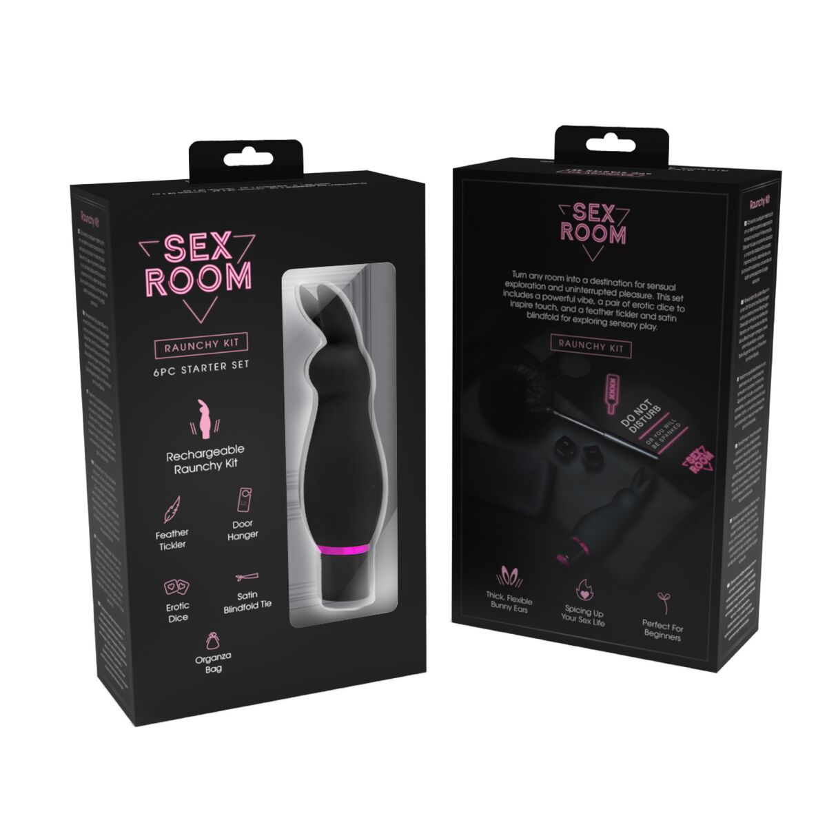 Dream Toys Klassike Vibrator Dream Toys Sex Room Raunchy Kit Zwart