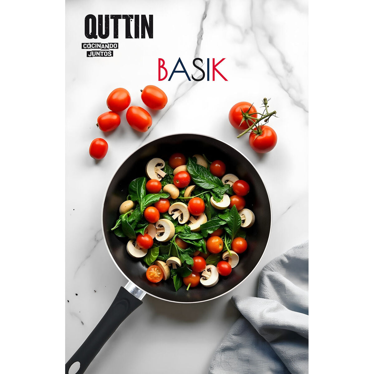 Quttin Pannenset Quttin Aluminium 24 Cm 2 Onderdelen (4 Stuks)