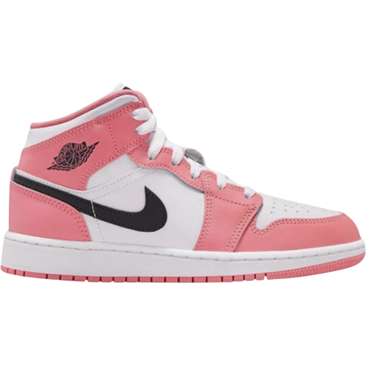Jordan 1 Mid Pink Gaze (Gs)